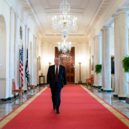 President Donald J. Trump delivers remarks prior to signing H.R. 1957- The Great American Outdoors Act Tuesday, August 4, 2020, in the East Room of the White House. (Official White House Photo by Tia Dufour)