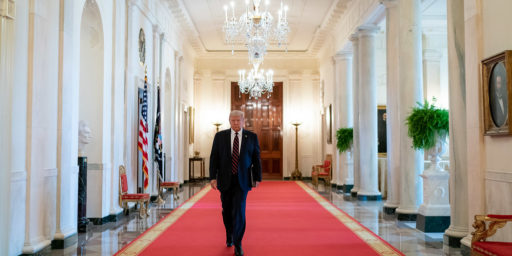 President Donald J. Trump delivers remarks prior to signing H.R. 1957- The Great American Outdoors Act Tuesday, August 4, 2020, in the East Room of the White House. (Official White House Photo by Tia Dufour)