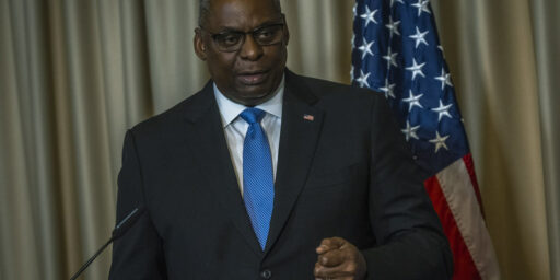 Secretary of Defense Lloyd J. Austin III Ramstein Air Base, Germany, Sept. 19, 2023